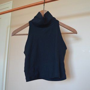 American Apparel Cotton Spandex Turtleneck Tank